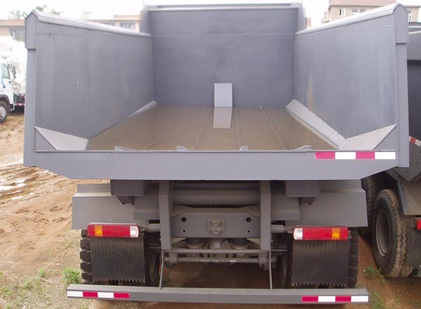 Multi Sized Load Trail Dump Utility Trailer For Base Rock Topsoil Asphalt , Truck Dump Trailers