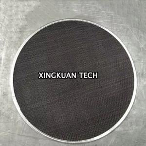 Black Wire Cloth Extruder Wire Mesh For PET PS Sheet Extruder