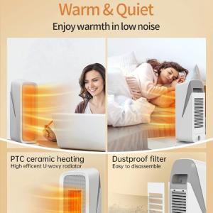 China Waterproof Portable Electric PTC Heater Fast Heating In 3s With Child Lock on sale