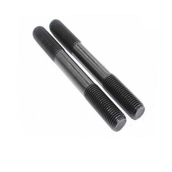 Blackened Stainless Steel Stud with Washer Grade 4.8 8.8 10.9 Double Head Threaded