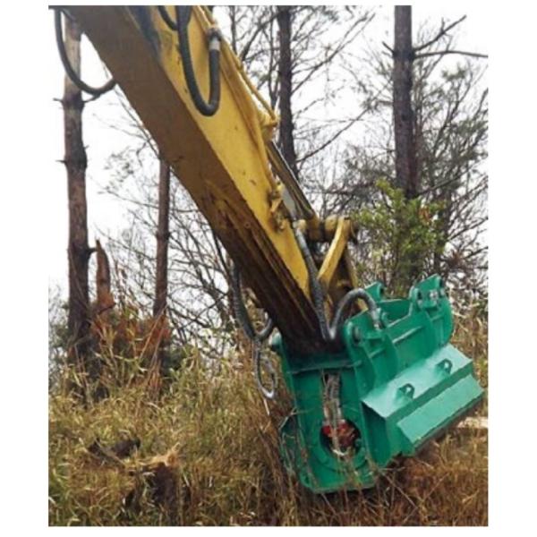 Excavator lawn mower hydraulic lawn mower Grass Trimmers brush cutter crown Tree and shrubs attachment KOBELCO