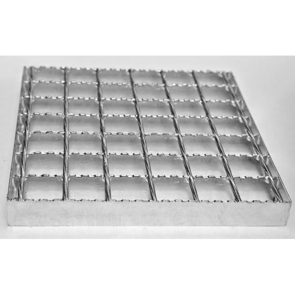 Galvanized stainless serrated bar steel grating stair treads