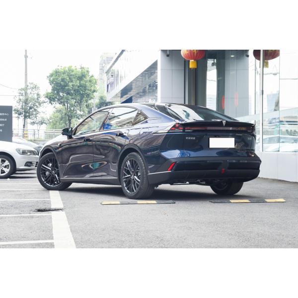 Changan Dark Blue SL03 Sedan Electric Car Mini New Energy Left Side Steering Car