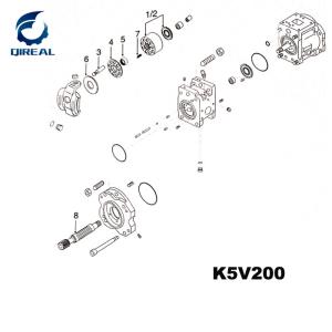 China   k5v200 hydraulic pump parts on sale