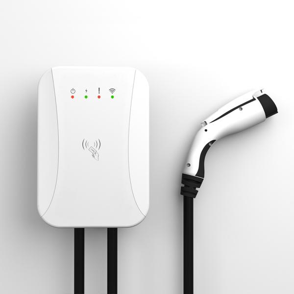 Type 2 22kw Home Charger Single Phase SAEJ1772 Home Use EV Wallbox On Sale