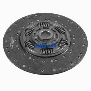 Heat Dissipation Isuzu 1899670338 400mm truck Clutch Disc
