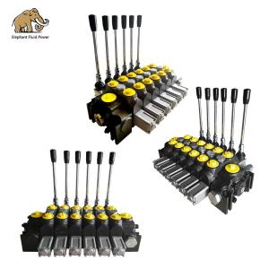 Quality DCV140 Sectional Control Valve 6 Spool Hydraulic Directional 140lpm wholesale