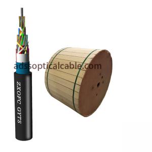 Quality 96 144 Core Duct Fiber Optic Cable , Anti Rodent Direct Burial Single Mode Fiber wholesale