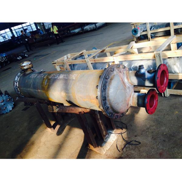 Industrial Shell And Tube Heat Exchanger , Underground Water Falling Film Condenser