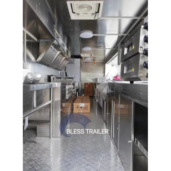 Modern Design Used Food Cart Trailer with 1.5KW-4.5KW Power
