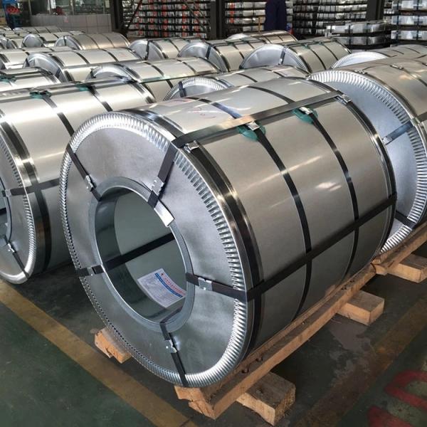 DC54D AiSi Galvanized Steel Coil 1000-1800mm Gi Steel Coil Vehicle Industry