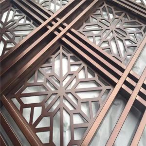 Quality interior door screen malaysia stainless steel room divider partition architectural design wholesale
