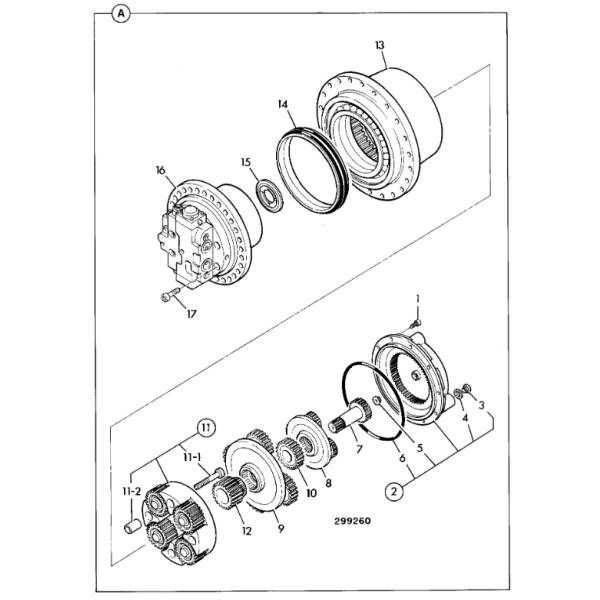 05 903811 JCB Spare Parts JS160 JS220 Floating Seal For Travel Gearbox 05 903811 JCB Spare Parts JS160 JS220 Floating Seal For Travel Gearbox