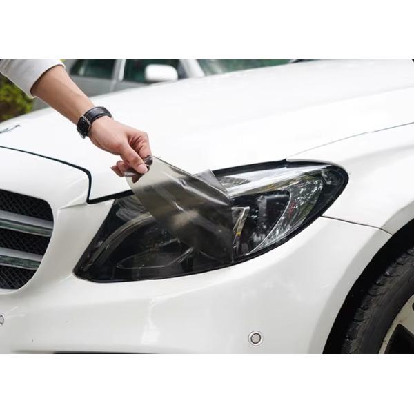 More Colors PVC Car Headlight Tint Film Glossy 4.5mil Colorful Protect Car Light Film