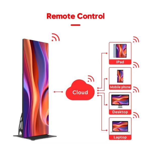 GOB led poster P1.8 Indoor Led Poster Screen Led Digital Display Led Video Wall