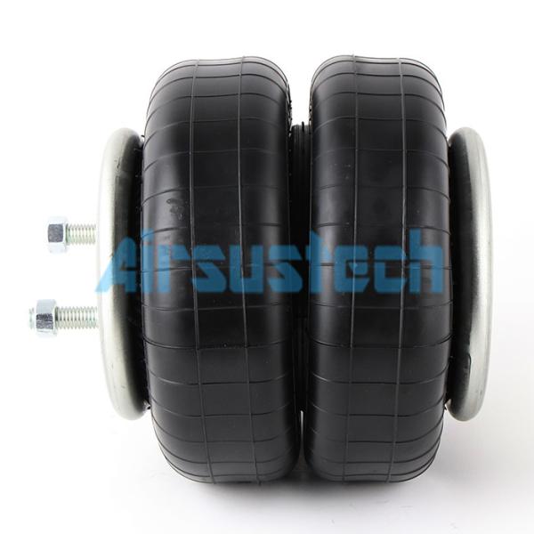 W01-358-6943 Firestone Suspension Air Springs White Zinc Iron Cover Plate Rubber Air Balloon