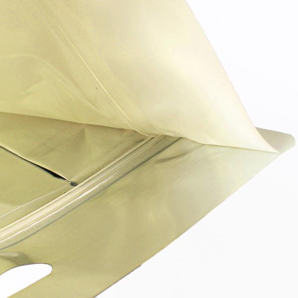 Aluminum Foil Stand Up Ziplock Plastic Bags Standard Size Excellent Moisture