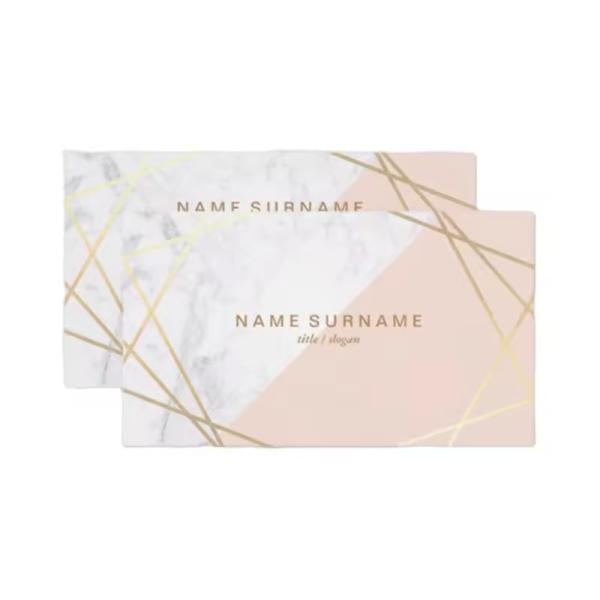 Square Paper Custom Business Thank You Cards Business Cards Printing Service With Logo