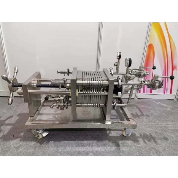 High Efficiency Beer Filtration Equipment , Beer Filling Machine SUS 304 Material