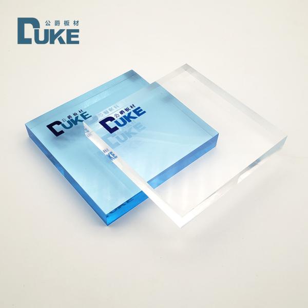 Clear 5mm Anti Scratch Impact Resistant Acrylic Sheet Light Transmittance 93%