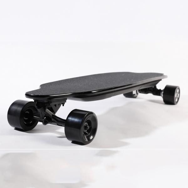 High Elastic Portable Electric Skateboard PU Wheels Big Capacity 40KM Max Speed