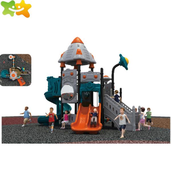 Children Outdoor Playground Amusement Park Plastic Slide Play Equipment