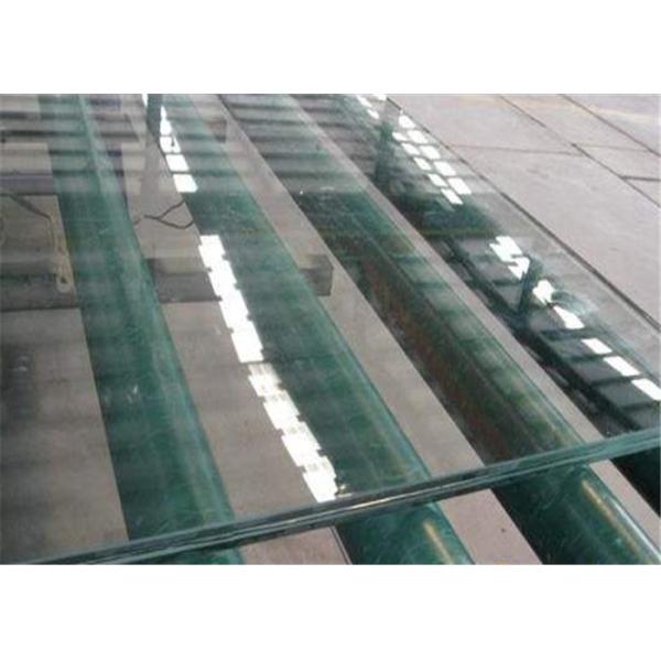 Tempered PVB Laminated Glass Low Visible Distortion For Fence / Balcony