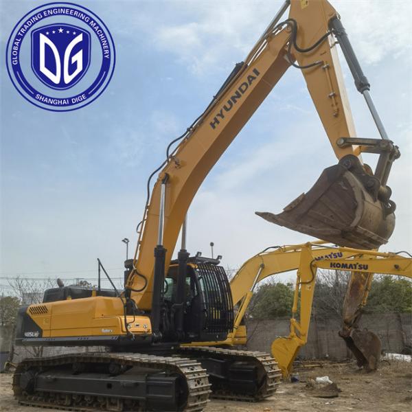 Original R485LVS Used Hyundai Excavator Used Crawler Excavator Working Condition
