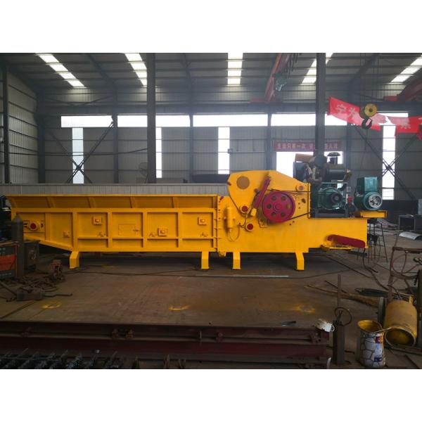 Large Wood Crusher Drum Wood Chipper, Mobile Diesel Wood Chipper Machine