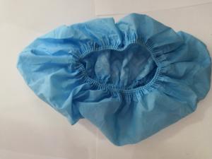Quality Dust Proof Disposable Surgical Shoe Covers , Light Blue Disposable Foot Covers wholesale
