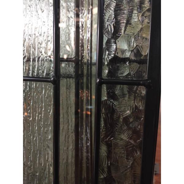 Decorative Sliding Glass Door Privacy Sound Proof Rectangle Square Glass
