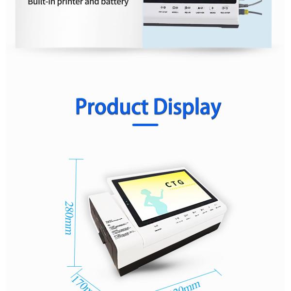 FM FHR TOCO CTG Machine Fetal Monitor