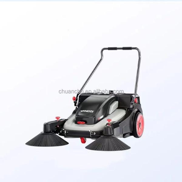 Energy Type Pure Electric Manual Street Sweeper Push by Hand Garden Yard Floor Sweeper for Warehouse