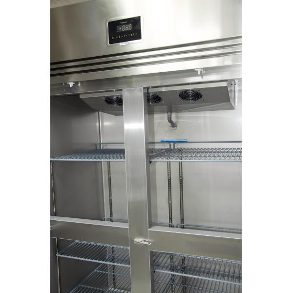 Commercial 420L Upright Double Door Fridge Restaurant Kitchen Appliance Kitchen Fridge