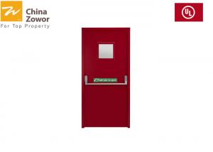 Quality Gal. Steel Powder Coated Fire Rated Exterior Doors/ 1 Hour Rated Insulated Fire Door wholesale