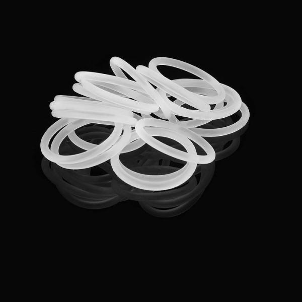 White Silicone O Rings Seal Gasket Washer For Automotive Industry Spare Parts