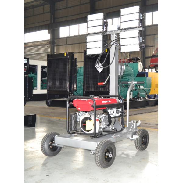 Kubota 300wX4 Portable Light Tower 7m Genset Lighting Tower