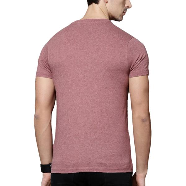 Oem Logo Men Sportswear Custom Printing 100% Cotton Plain Blank V Neck Men T Shirt