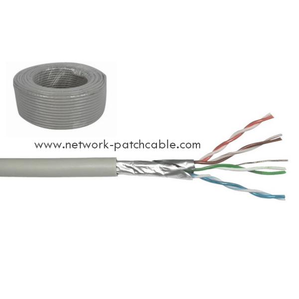 1000ft Solid 0.51mm BC / CCA FTP Network Cable 24AWG Twisted Pair Wire