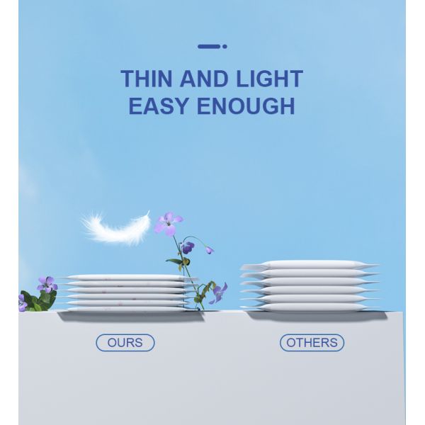 Locks up to 100% Wetness with Added 40% Longer for Long Lasting Coverage Girls and Women Underwear Sanitary Pads