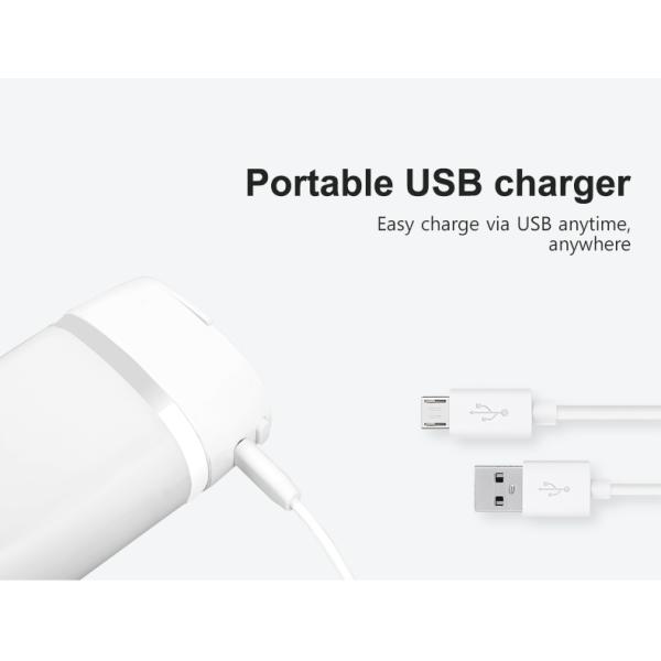 Portable DC 5V Electric Water Flosser Small Lightweight With 2 Nozzles