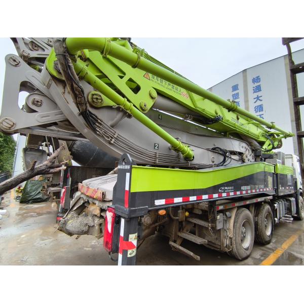 2020 Zoomlion 52M Concrete Pump Truck Scania Chassis Used 52 Meters Beton Pump Truck