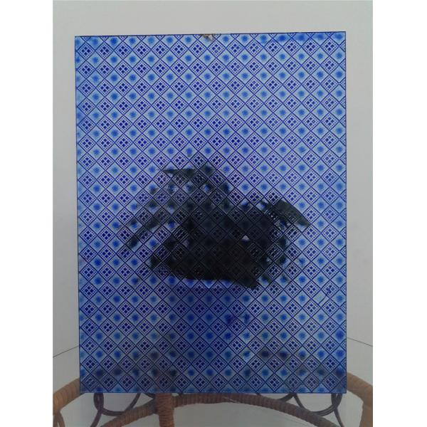 Customized Patterned Tempered Glass 6mm-12mm Clear Toughened Glass Used For Building