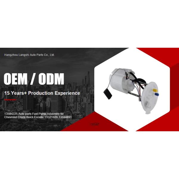 13321029 OE NO. Fuel Pump Assembly for Buick Excelle Chevrolet Cruze 13584225 13594891
