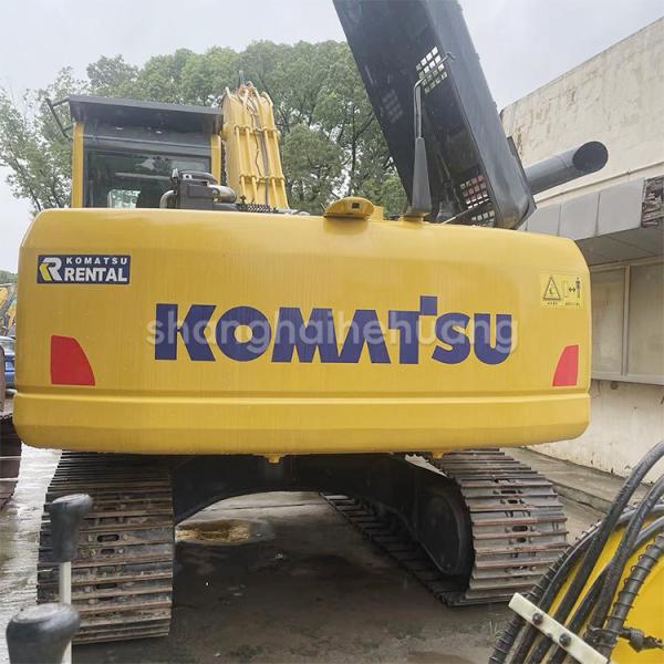 The excavation condition is good, the price is low, and the 20 ton durable PC Komatsu 200 second-hand excavator is used