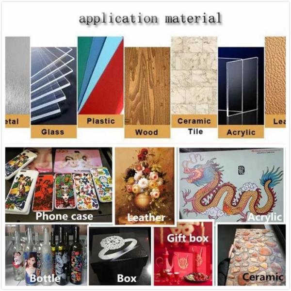 Electronic Inkjet Printing Machine A1 Size 3 Head UV Flatbed Printer Machine