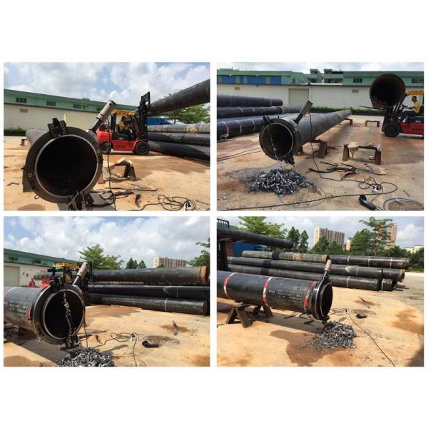 Pipe And Tube Cutting Machines , Industrial Pipe Cutter One Year Warranty