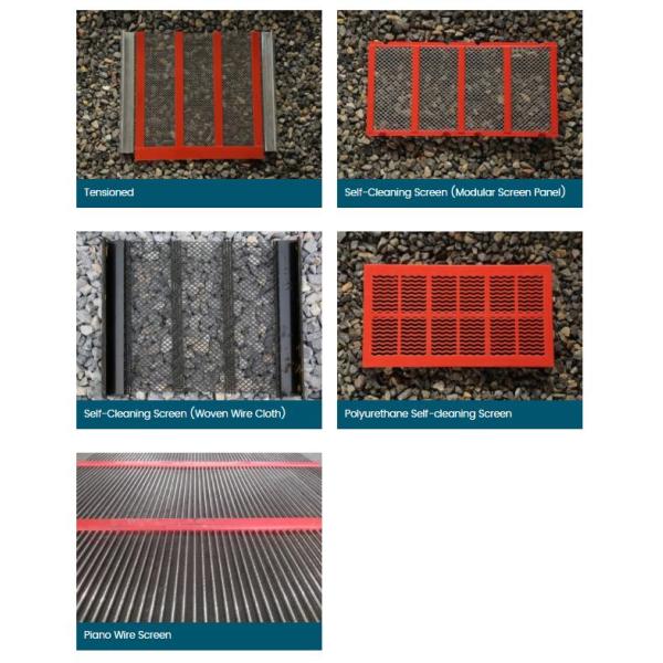 Sae 1065 1070 Zig Zag Self Cleaning Screens For Aggregate Processing