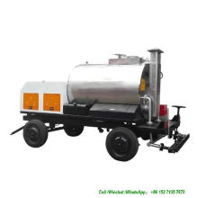 Asphalt Distributor Trailer Truck with Bitumen Spraying Nozzles (Asphalt Tank Dolly Trailers Full Insulated 1000L -4000L, Spray Bitumen 2 -5 meters)