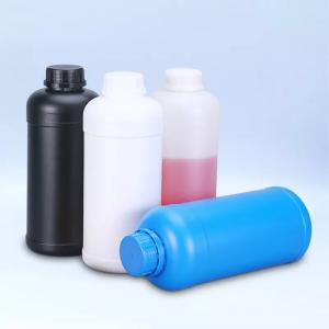Quality 1000ml Pigment Ink HDPE Plastic Container Liquid Packaging Chemical HDPE Plastic Bottle wholesale